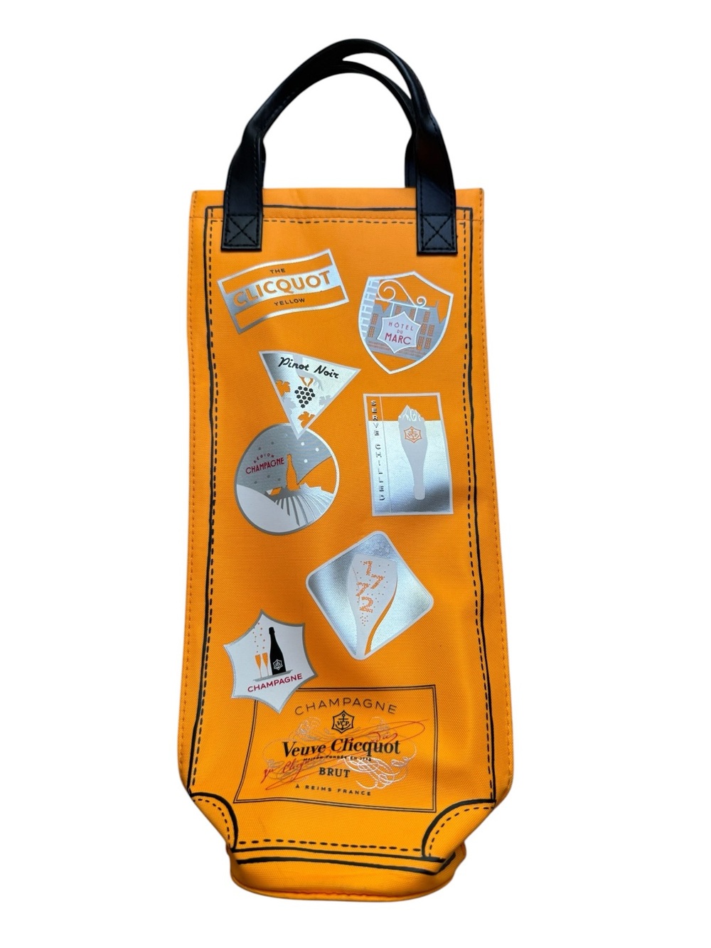 Veuve Clicquot Champagne Tote Bag insulated